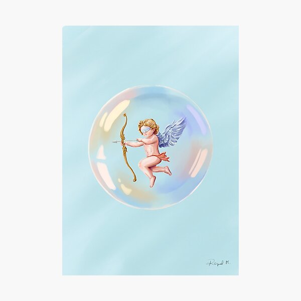 Item preview, The cupid in a bubble  designed and sold by Introvert Corner.