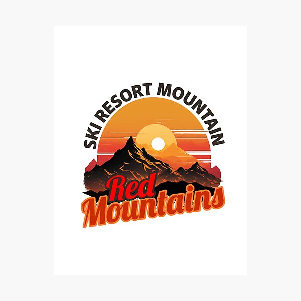 Item preview, Ski Resort Solitude / Ski Resort Red Mountain  designed and sold by TheEndDesign.