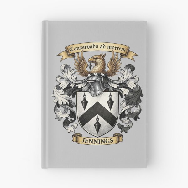Item preview, The Jennings Family Coat of Arms designed and sold by BagTown Clans.