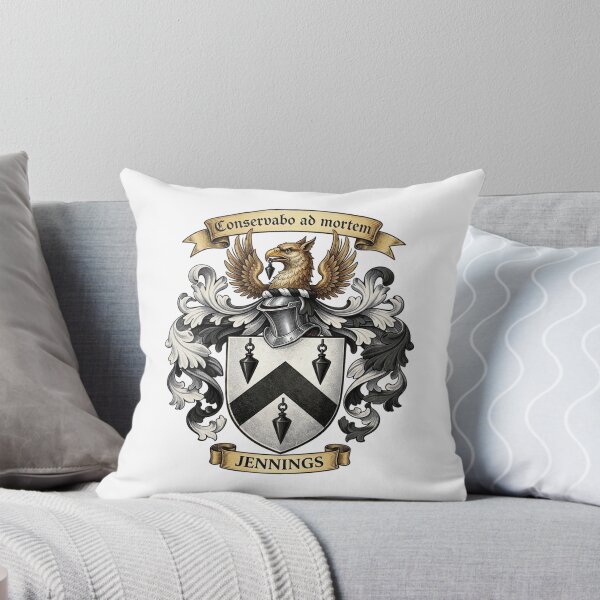 Item preview, The Jennings Family Coat of Arms designed and sold by BagTown Clans.