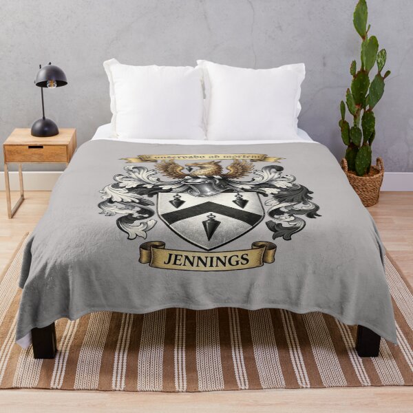 Item preview, The Jennings Family Coat of Arms designed and sold by BagTown Clans.