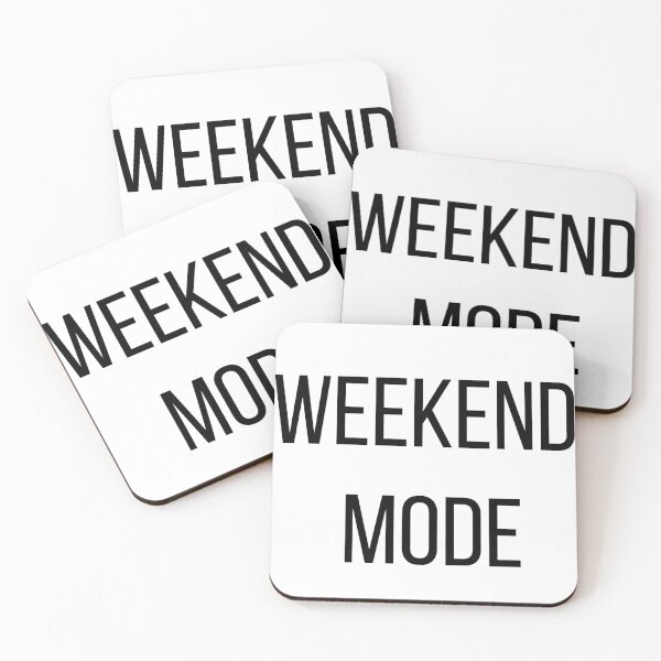 Item preview, Weekend mode ON designed and sold by FredyDesignHub.