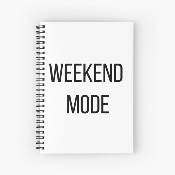 Item preview, Weekend mode ON designed and sold by FredyDesignHub.