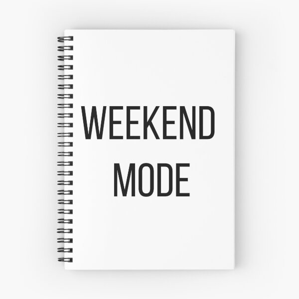 Item preview, Weekend mode ON designed and sold by FredyDesignHub.