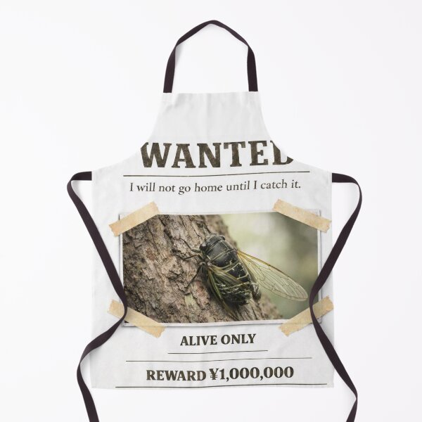 Item preview, Japanese Kuma Cicada WANTED Shirt for Kids – Fun Bug Hunter Gift designed and sold by Japanese Bug Hunter.