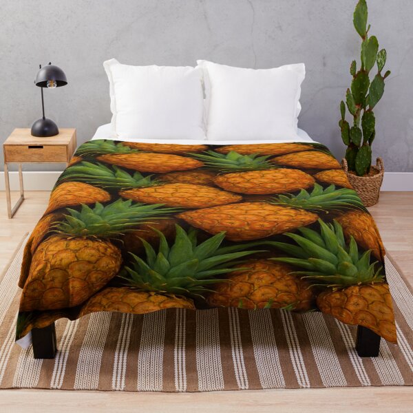 Item preview, Chaotic Pineapple Crate – Seamless Tropical Pattern designed and sold by nigejohn.