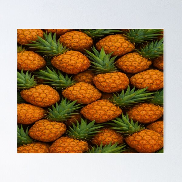 Item preview, Chaotic Pineapple Crate – Seamless Tropical Pattern designed and sold by nigejohn.