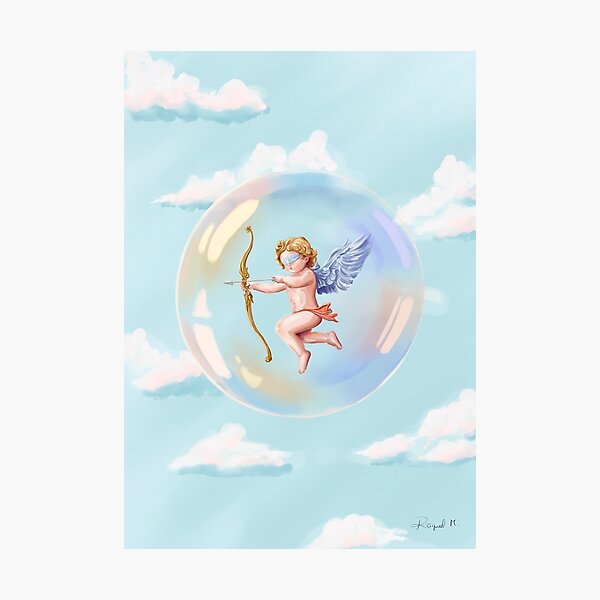 Item preview, The cupid in a bubble  designed and sold by Introvert Corner.