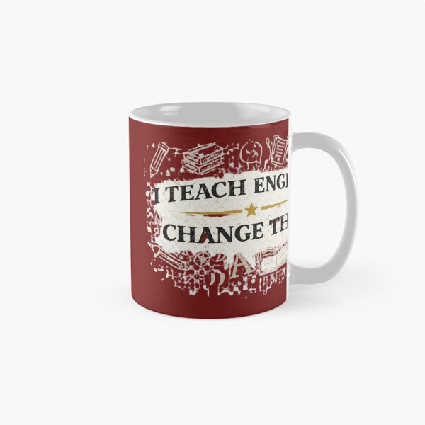 Item preview, I Teach English Change That – Funny English Teacher Grammar Tee designed and sold by vampbabe54.