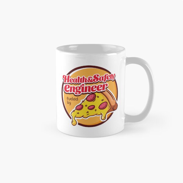 Item preview, Health And Safety Engineer Fueled By Pizza designed and sold by MaryAller.