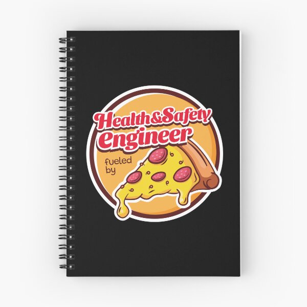 Item preview, Health And Safety Engineer Fueled By Pizza designed and sold by MaryAller.