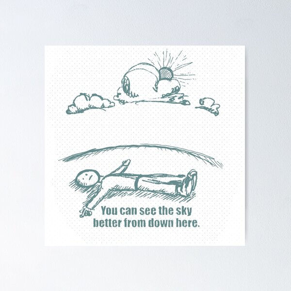 Item preview, You can see the sky better from down here. designed and sold by TamilSnartWorks.
