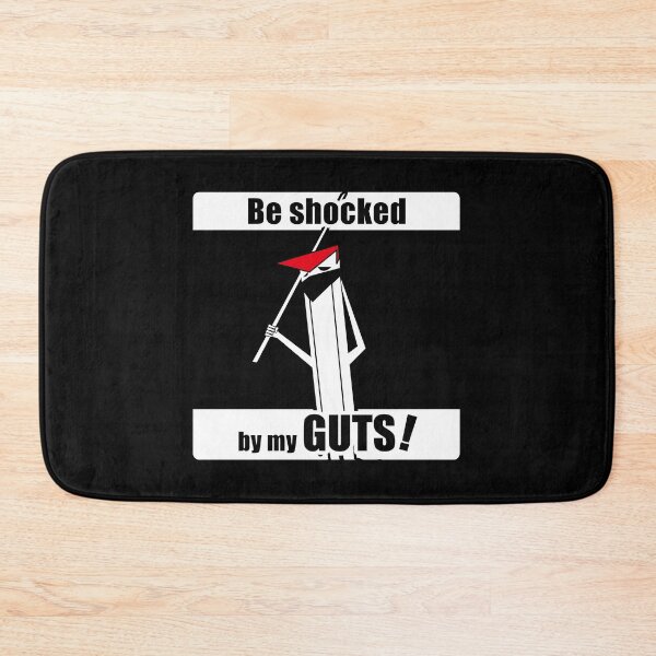 Item preview, Be Shocked by My Guts — Japanese Yankii Spirit Art(WHITE) designed and sold by R-T-Gracie.