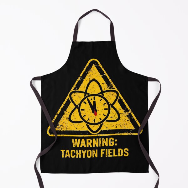 Item preview, Tachyon Fields Warning Hazard Sign designed and sold by agearb.