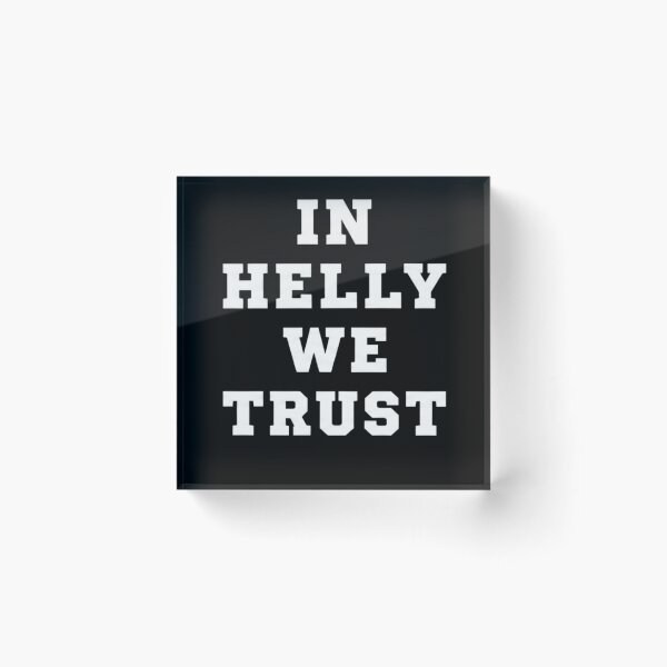 Item preview, In Helly We Trust - Retro Varsity Typography designed and sold by AMICO77.