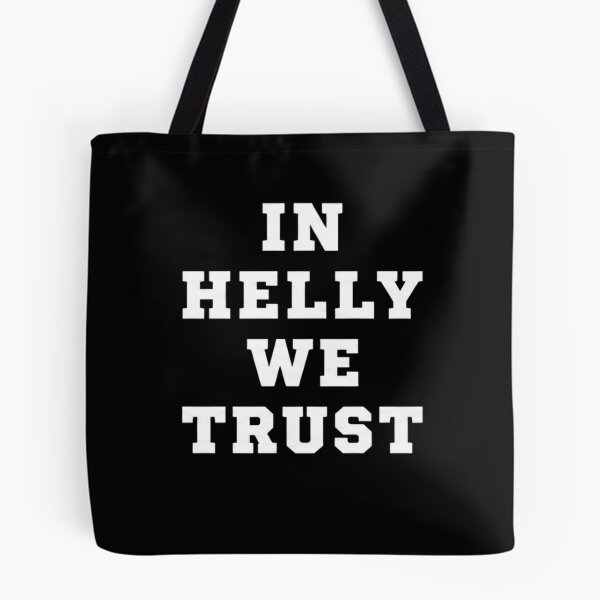 Item preview, In Helly We Trust - Retro Varsity Typography designed and sold by AMICO77.