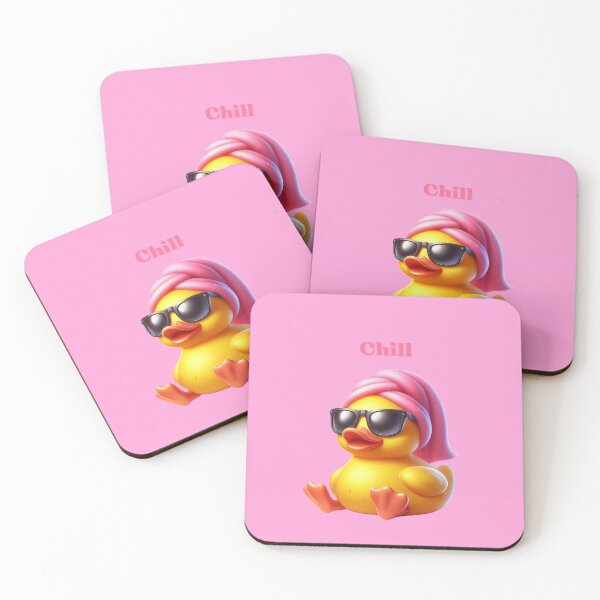 Item preview, Chill Rubber Duck - Funny Spa & Vacation Vibes designed and sold by RoshkaShop.