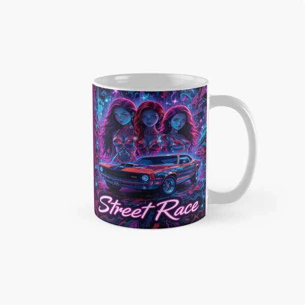 Item preview, Street Race in Neon Lights designed and sold by Hot4Shirt.