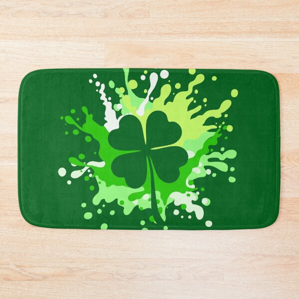 Item preview, Lucky Clover Paint Splash | St. Patrick’s Day Green Shamrock Design designed and sold by Jesta Graphics.