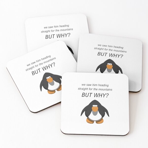 Item preview, But Why Penguin Meme But Club Penguin designed and sold by nikkihistory.