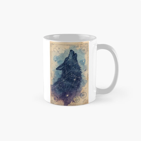Item preview, Wolf Constellation C designed and sold by AbstractAnom.