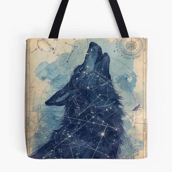 Item preview, Wolf Constellation C designed and sold by AbstractAnom.