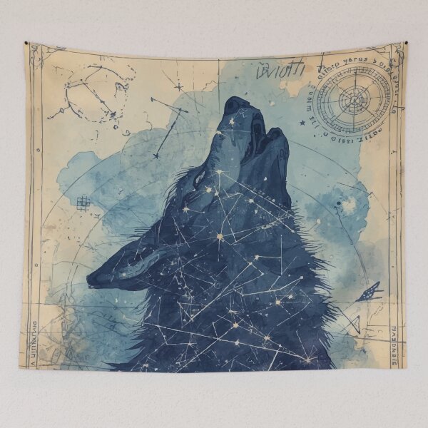 Item preview, Wolf Constellation C designed and sold by AbstractAnom.