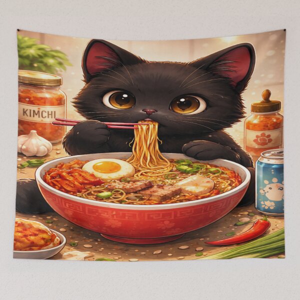Item preview, Running on Passion & Ramen designed and sold by Niaomico.