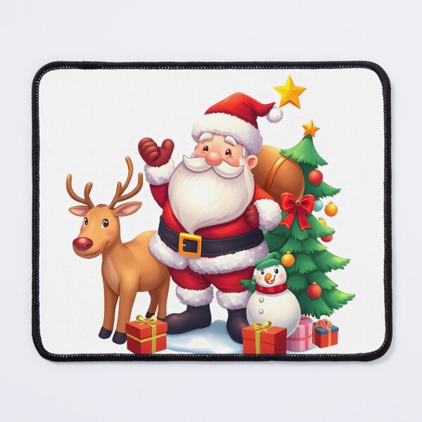 Item preview, Jolly Santa Claus Festive Sticker designed and sold by Teewave-Ashish.