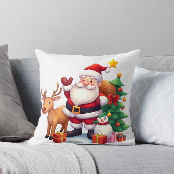 Item preview, Jolly Santa Claus Festive Sticker   designed and sold by Teewave-Ashish.