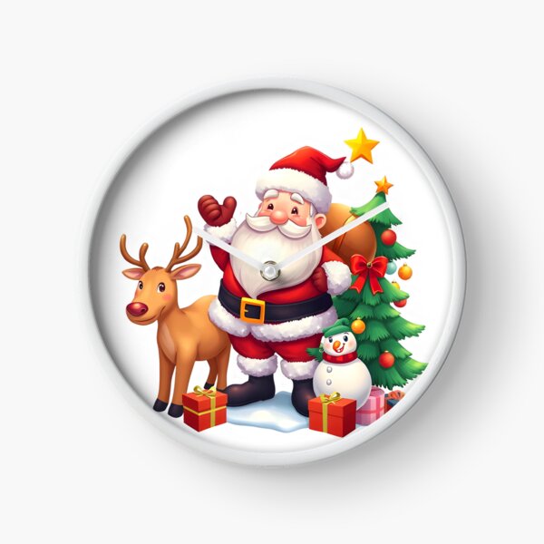 Item preview, Jolly Santa Claus Festive Sticker   designed and sold by Teewave-Ashish.