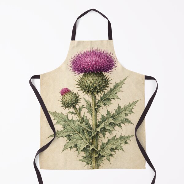 Item preview, Vintage Thistle Botanical Print - Antique Wildflower Wall Art designed and sold by Darlin8888.