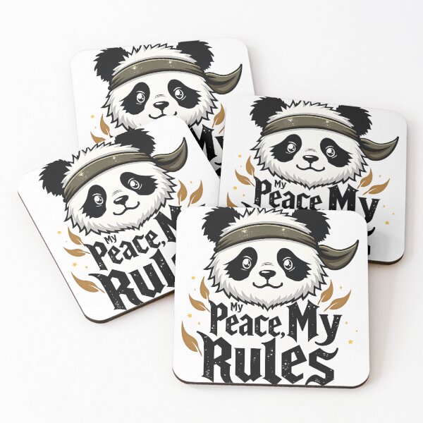 Item preview, Zen Morning Panda – Peaceful Meditation Aesthetic Art designed and sold by FeelFreeStore.