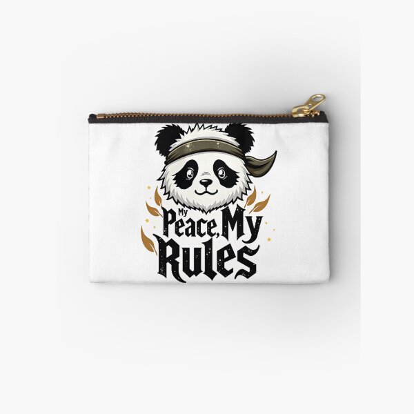 Item preview, Zen Morning Panda – Peaceful Meditation Aesthetic Art designed and sold by FeelFreeStore.