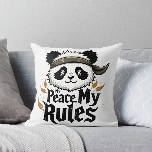Item preview, Zen Morning Panda – Peaceful Meditation Aesthetic Art designed and sold by FeelFreeStore.