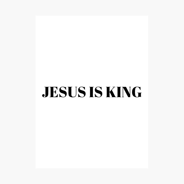 Item preview, Jesus is King, Christian, God Is Good designed and sold by SanipepaVase.