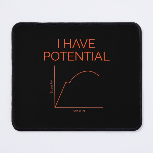 Item preview, I Have Potential Engineering Physics Student Motivation designed and sold by SofenArt.