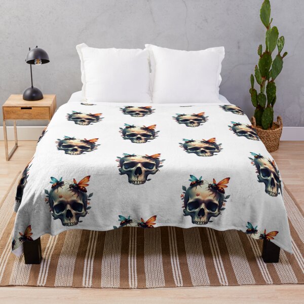 Aperçu de l'œuvre Skulls n' Wasps créée et vendue par Tragedyshop.