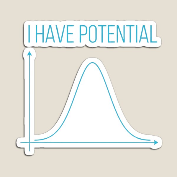 Item preview, I Have Potential Statistics Math Science Data Analyst Student designed and sold by SofenArt.