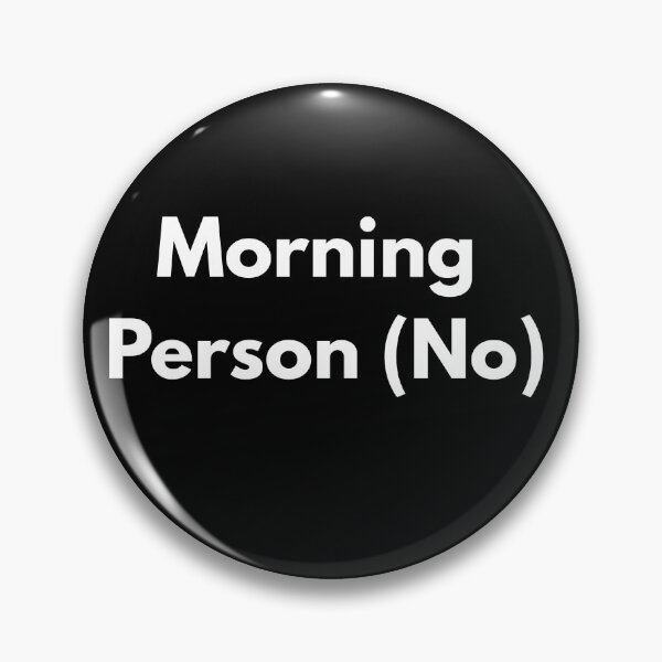Item preview, Not a morning person designed and sold by FredyDesignHub.