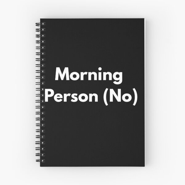 Item preview, Not a morning person designed and sold by FredyDesignHub.