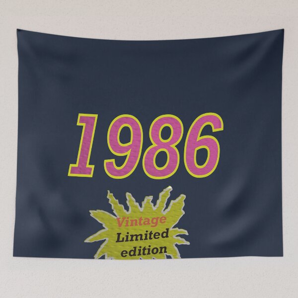 Item preview, Vintage 1986 Limited Edition | 40th Birthday Retro 80s Graphic designed and sold by Artonmytee.