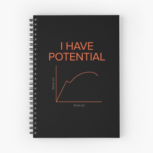 Item preview, I Have Potential Stress Strain Curve Engineering Science designed and sold by SofenArt.