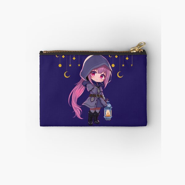 Item preview, Cute Chibi Anime Girl Ramadan Lantern and Golden Stars Aesthetic designed and sold by Doaa369.