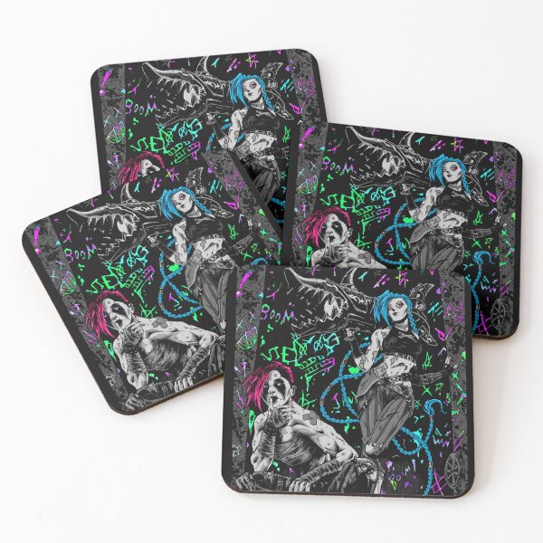 Item preview,   graffitti  shimmer powder cartoons violet anime animation designed and sold by JonathanGrimm.