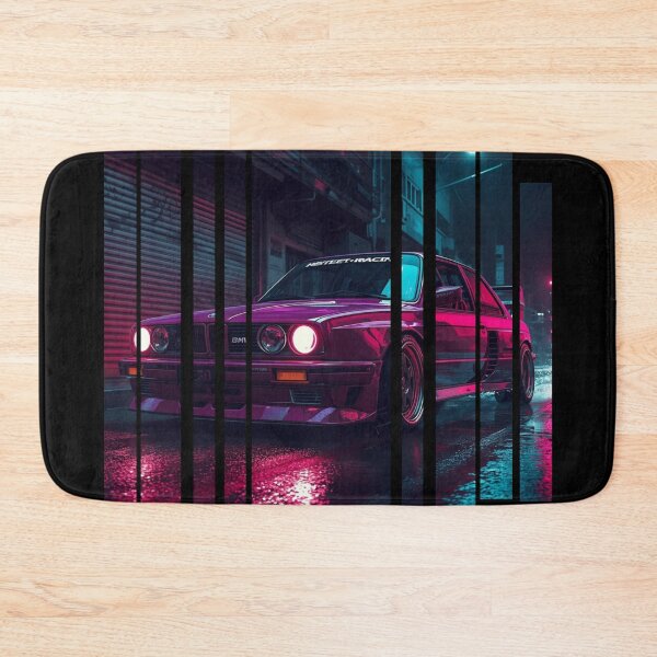 Item preview, BW 30 coupe with wide body kit, street racing vibe, high contrast neon colors 15 designed and sold by Neon G.