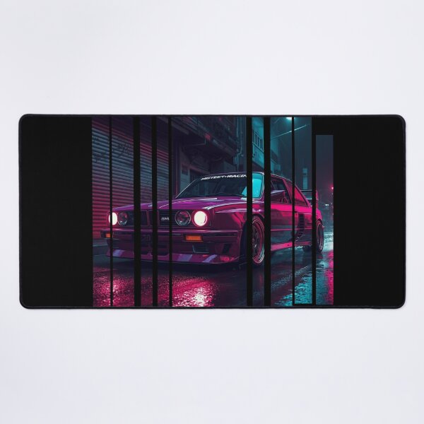 Item preview, BW 30 coupe with wide body kit, street racing vibe, high contrast neon colors 15 designed and sold by Neon G.