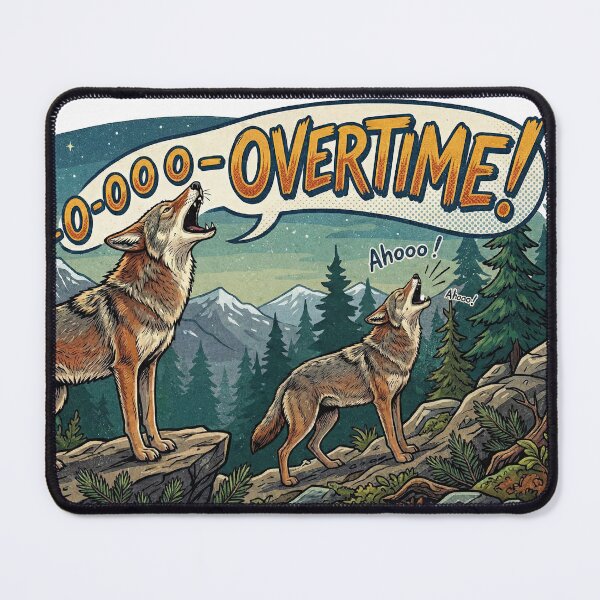 Item preview, Overtime Coyotes designed and sold by Red-Alien.