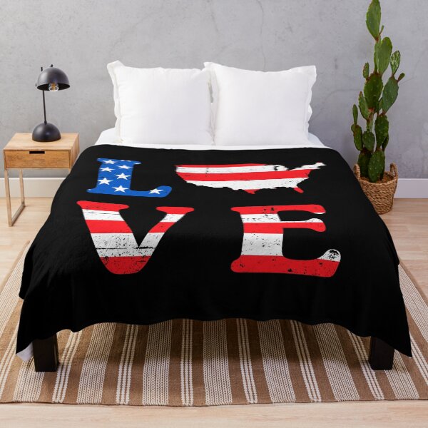 Item preview, LOVE USA Map American Flag Design-Vintage Patriotic US Map Love Typography - Distressed Americana designed and sold by Krasnovaovaova.