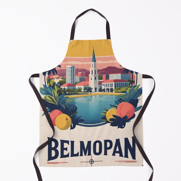 Item preview, Belize Belmopan Vintage Travel Tourism Art designed and sold by TravelersGems.